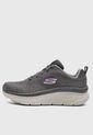Tenis SKECHERS D`lux Walker Gris de Skechers