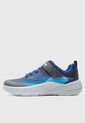 Tenis SKECHERS Microspec Advance Azul de Skechers