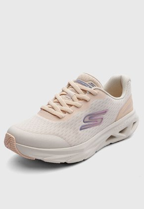 Tenis Running  SKECHERS Glide-Step Vortex Beige