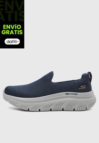 Tenis Walking SKECHERS Go Walk Max Cushioning Hyper Burst Azul Skechers