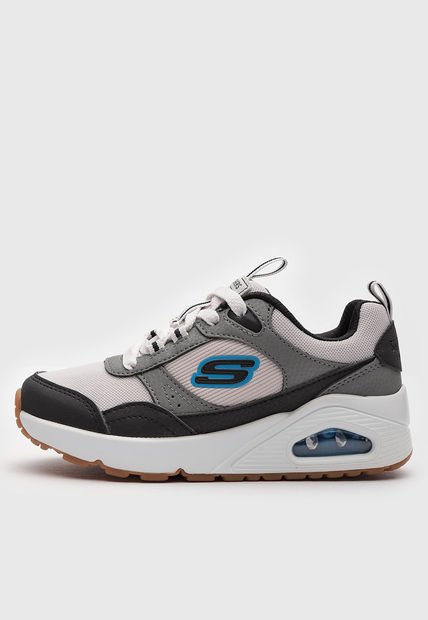 Tenis SKECHERS Uno - Retro-Groove Blanco