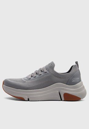 Tenis SKECHERS Bobs Sparrow Flex Gris