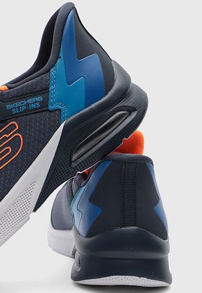 Tenis SKECHERS Microspec Max Azul