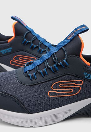 Tenis SKECHERS Microspec Max Azul