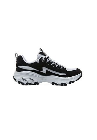 Tenis Mujer Skechers Dlites Arch Fit - Negro-Blanco Skechers