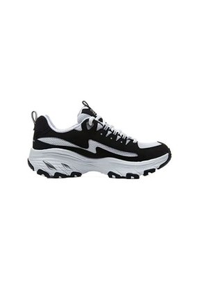 Tenis Mujer Skechers Dlites Arch Fit - Negro-Blanco