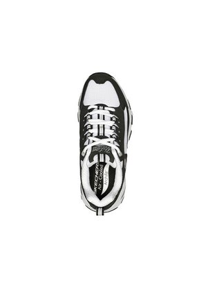 Tenis Mujer Skechers Dlites Arch Fit - Negro-Blanco