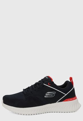 Tenis Training Azul-Blanco-Rojo Skechers Konstable