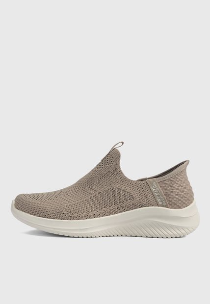 Tenis Lifestyle Marrón-Blanco SKECHERS Ultra Flex 3.0 - Easy Win