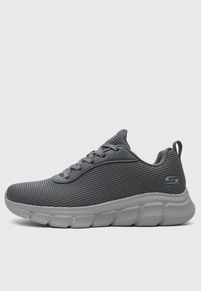 Tenis SKECHERS Bobs B Flex - Cool Edge Gris