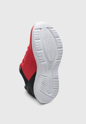 Tenis SKECHERS Microspec Max Advance Rojo