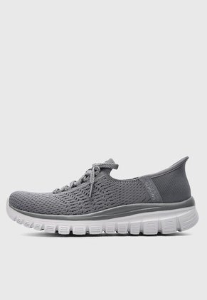 Tenis SKECHERS Graceful - First Blush Gris