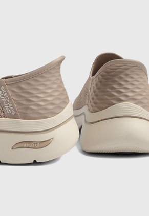 Tenis SKECHERS Go Walk Arh Fit 2.0 Taupe