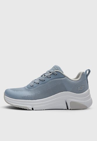Tenis SKECHERS BOBS Sparrow Flex - Lead In Azul Skechers