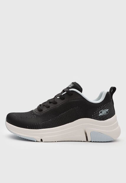 Tenis SKECHERS BOBS Sparrow Flex - Lead In Negro