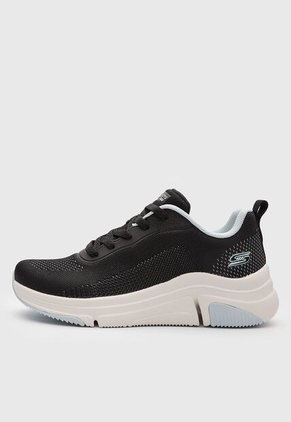 Tenis SKECHERS BOBS Sparrow Flex - Lead In Negro