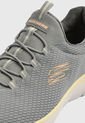 Tenis SKECHERS Summits Gris de Skechers