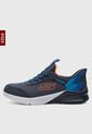 Tenis SKECHERS Microspec Max Azul de Skechers