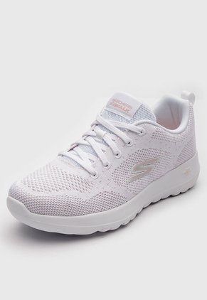 Tenis SKECHERS GO WALK Joy - Violet Blanco