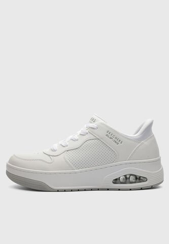 Tenis SKECHERS Slip-Ins Uno Court Blanco Skechers