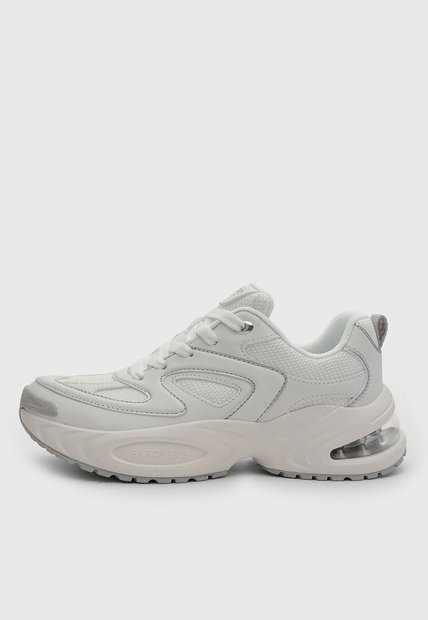 Tenis Lifestyle Skechers Hypno Daze Blanco