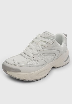 Tenis Lifestyle Skechers Hypno Daze Blanco