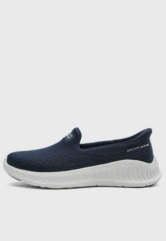 Tenis Walking  SKECHERS Go Walk Now Azul Skechers