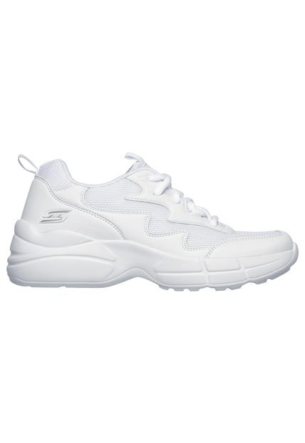 skechers color blanco