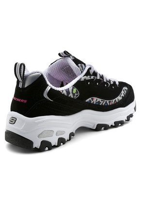 Tenis Lifestyle Negro-Blanco Skechers D'lites