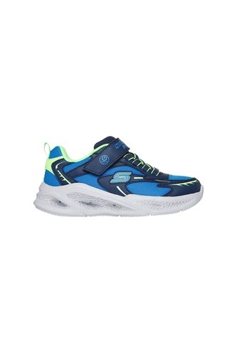 Tenis Skechers Kids Meteor Ligths Glow - Azul Skechers