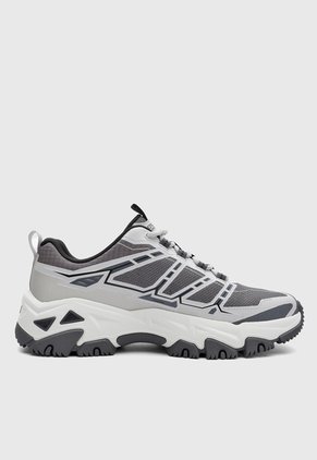 Tenis Outdoor SKECHERS D'Lites Hiker Gris