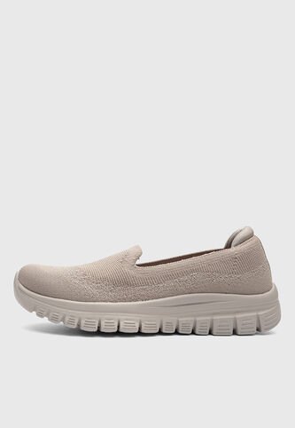 Tenis SKECHERS Graceful View Finder Beige Skechers
