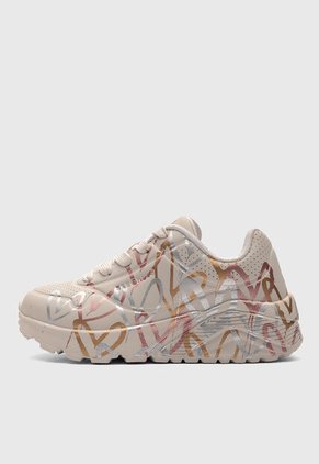Tenis SKECHERS Uno Lite - Metallic Love Beige