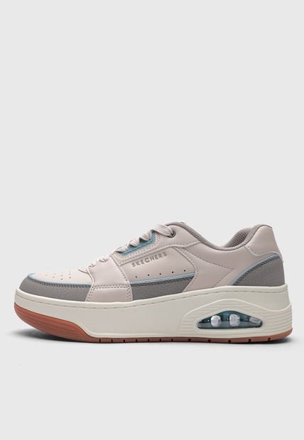 Tenis SKECHERS Uno Court - Low Post Taupe