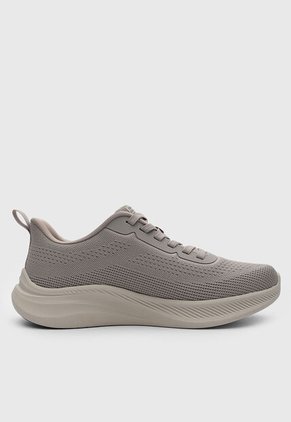 Tenis Lifestyle SKECHERS Bobs quad Chaos 4 Taupe