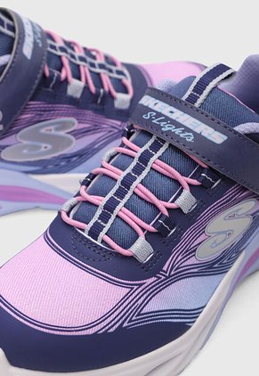 Tenis SKECHERS S Lights Azul