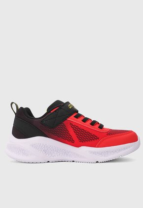 Tenis SKECHERS Meteor Lights Rojo