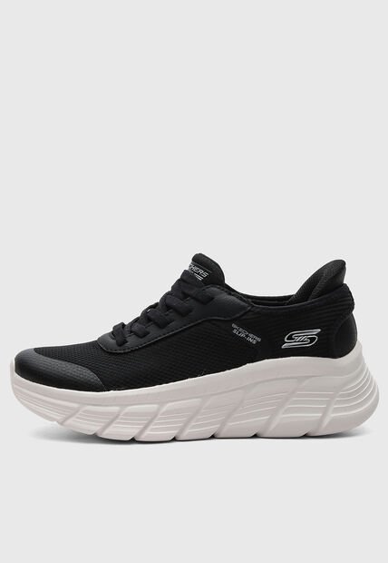 Tenis SKECHERS Bobs B Flex Hi Negro