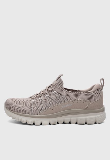 Tenis Lifestyle SKECHERS Graceful - Picture Perfect Taupe