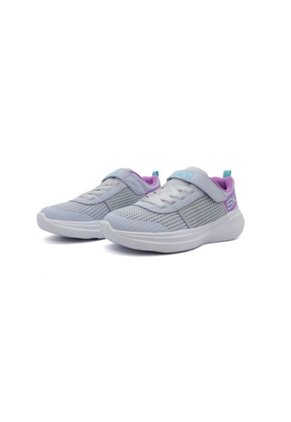 Tenis Gris Skechers Kids Go Run Fast-Viva Valor
