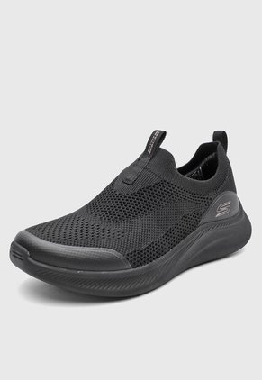 Tenis Walking SKECHERS Bobs Modaflex-Chilldawn Negro