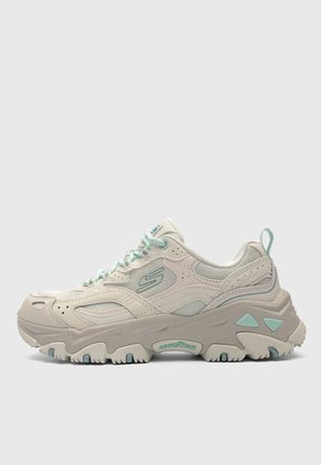 Tenis SKECHERS D'Lites Hiker - Echo Lake Blanco