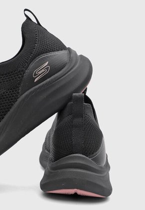 Tenis Walking SKECHERS Bobs Modaflex-Chilldawn Negro