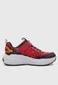 Tenis Lifestyle SKECHERS Mega - Craft 4K Rojo de Skechers