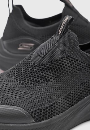 Tenis Walking SKECHERS Bobs Modaflex-Chilldawn Negro