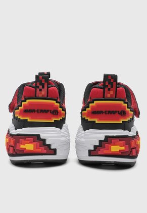Tenis Lifestyle SKECHERS Mega - Craft 4K Rojo
