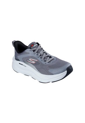 Tenis Hombre Skechers Max Run Pace Wave - Gris