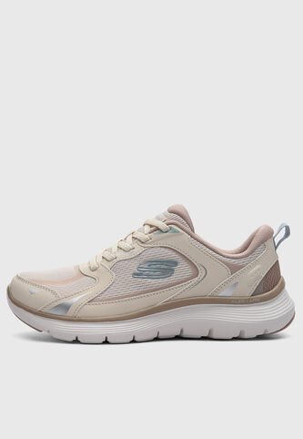 Tenis SKECHERS Flex Appeal 5.0 Beige Skechers
