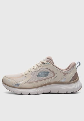 Tenis SKECHERS Flex Appeal 5.0 Beige
