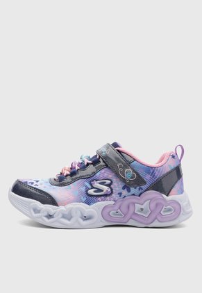 Tenis Lifestyle SKECHERS Infinite Heart Lights Multicolor